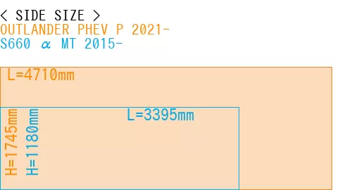 #OUTLANDER PHEV P 2021- + S660 α MT 2015-